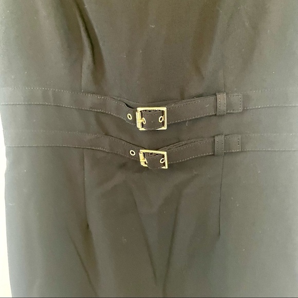 Calvin Klein Double Buckle Sheath Dress - Picture 4 of 7